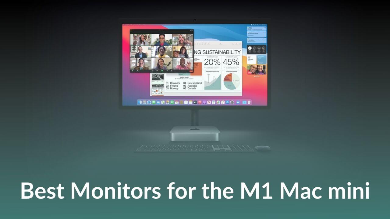 best monitor for mac mini with camera
